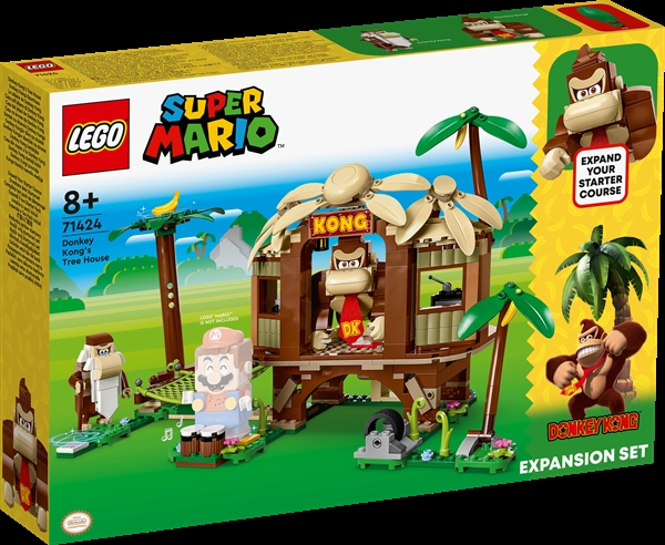 LEGO Super MArio Donkey Kongs trætophus  -  udvidelsessæt - 71424 - LEGO Super Mario