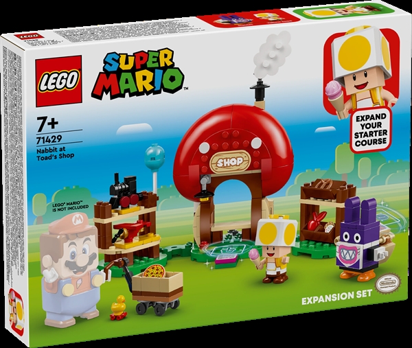LEGO Super MArio Nabbit i Toads butik  -  udvidelsessæt - 71429 - LEGO Super Mario