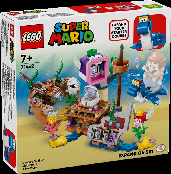 LEGO Super MArio Dorries skibsvrags-eventyr  -  udvidelsessæt - 71432 - LEGO Super Mario