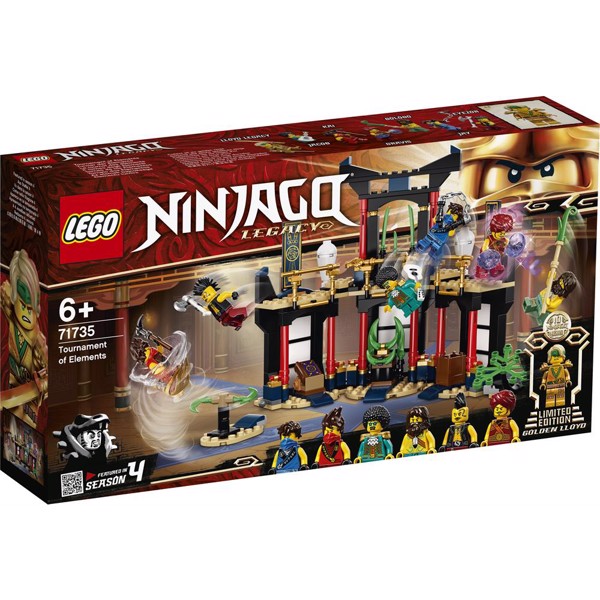 Image of Elementernes Turnering - 71735 - LEGO Ninjago (71735)