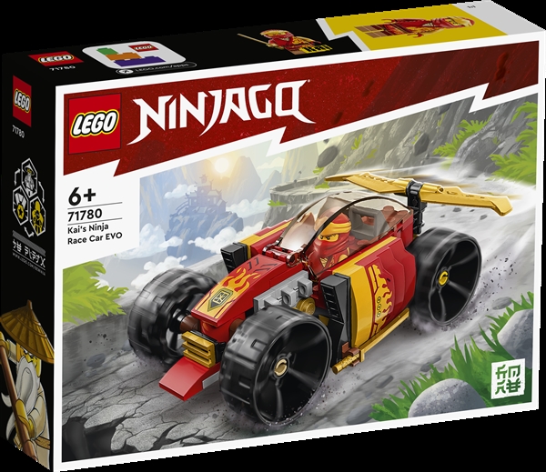 Image of Kais ninja-racerbil EVO - 71780 - LEGO Ninjago (71780)