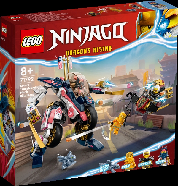 LEGO Ninjago Soras forvandlings-mech-motorcykel - 71792 - LEGO Ninjago