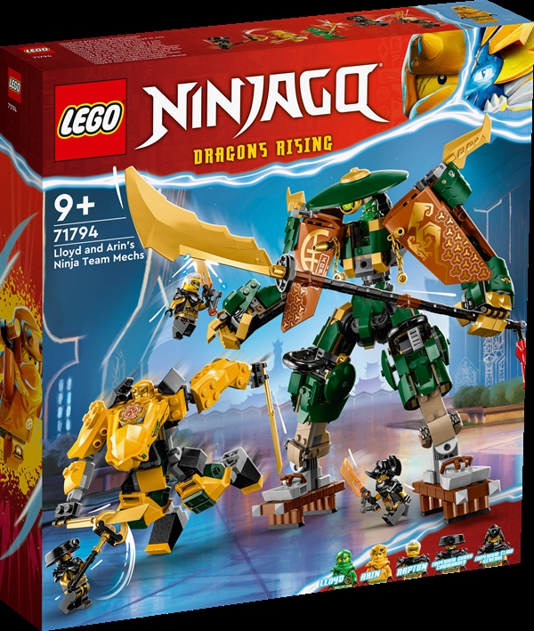 LEGO Ninjago Lloyd og Arins ninjateam-mechs - 71794 - LEGO Ninjago