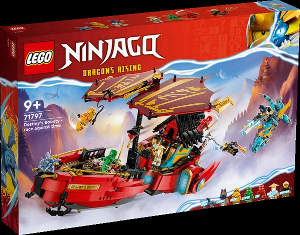 LEGO Ninjago Skæbnebåden  -  kapløb med tiden - 71797 - LEGO Ninjago