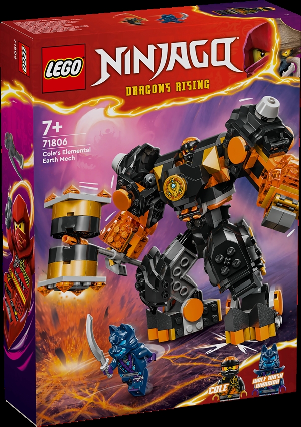 LEGO Ninjago Coles jord-elementrobot - 71806 - LEGO Ninjago