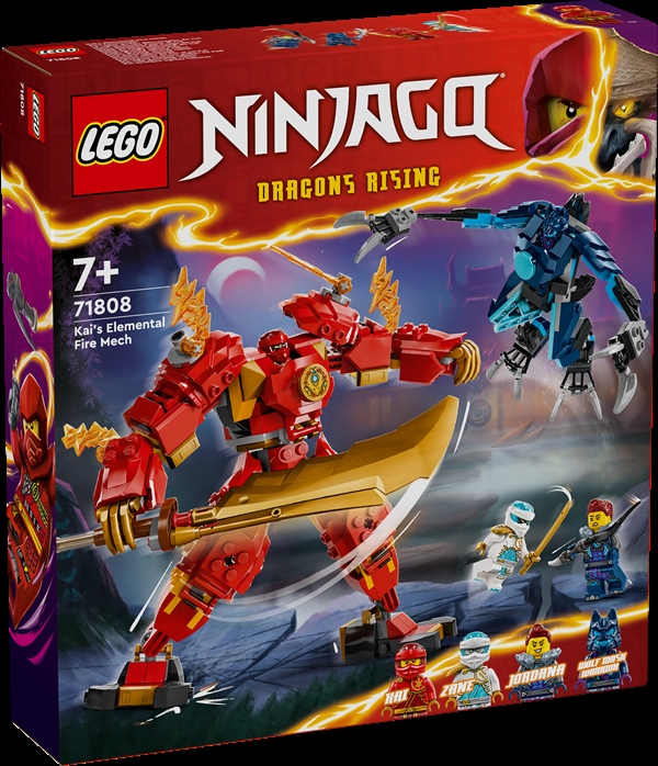 LEGO Ninjago Kais ild-elementrobot - 71808 - LEGO Ninjago