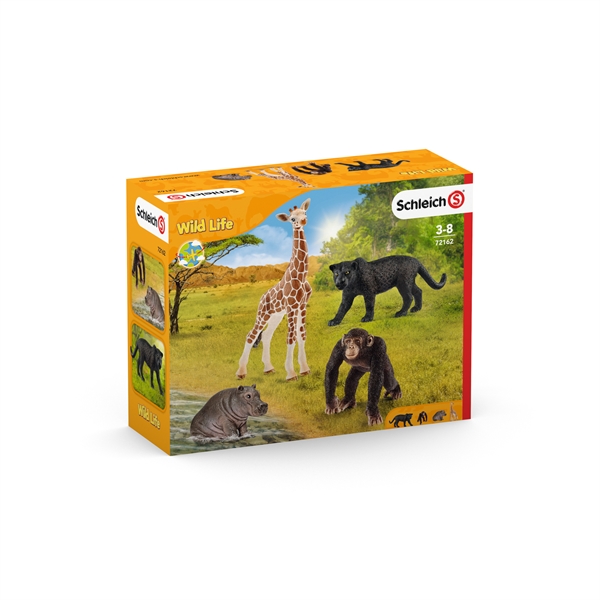 Schleich Wild Life 4pack Animals