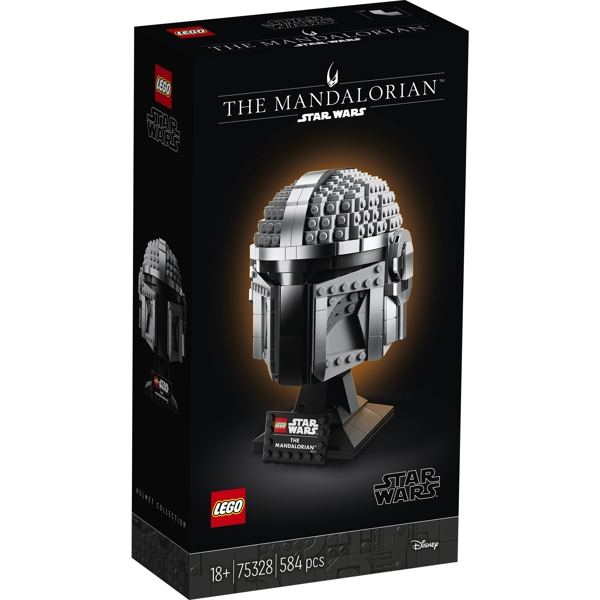 LEGO Star Wars The Mandalorian Helmet - 75328 - LEGO Star Wars