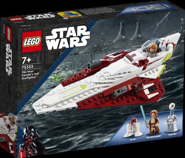 Image of Obi-Wan Kenobis Jedi-stjernejager - 75333 - LEGO Star Wars (75333)
