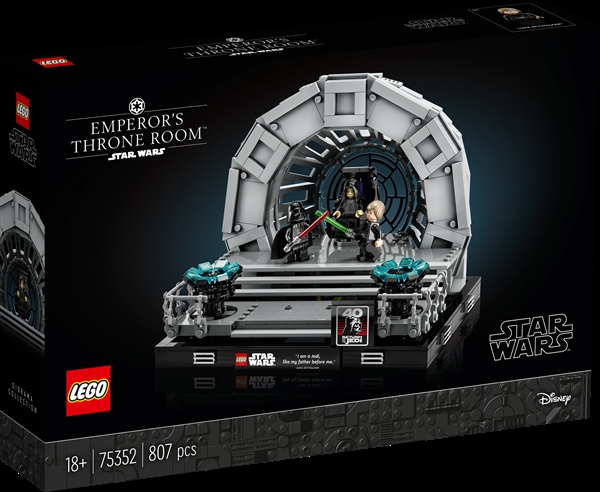 LEGO Star Wars Diorama med Kejserens tronsal - 75352 - LEGO Star Wars