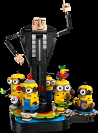 Køb LEGO Minions Klodsbygget Gru og Minions billigt på Legen.dk!