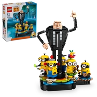 Køb LEGO Minions Klodsbygget Gru og Minions billigt på Legen.dk!