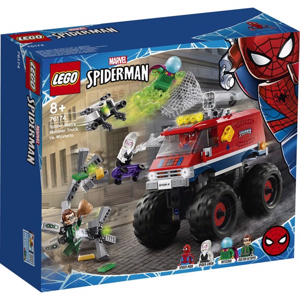 Image of Spider-Man's Monster Truck vs. Mysterio - 76174 - LEGO Super Heroes (76174)