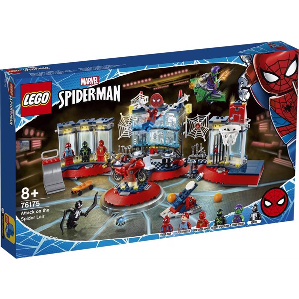 Image of Angreb på Spider-tilholdsstedet - 76175 - LEGO Super Heroes (76175)