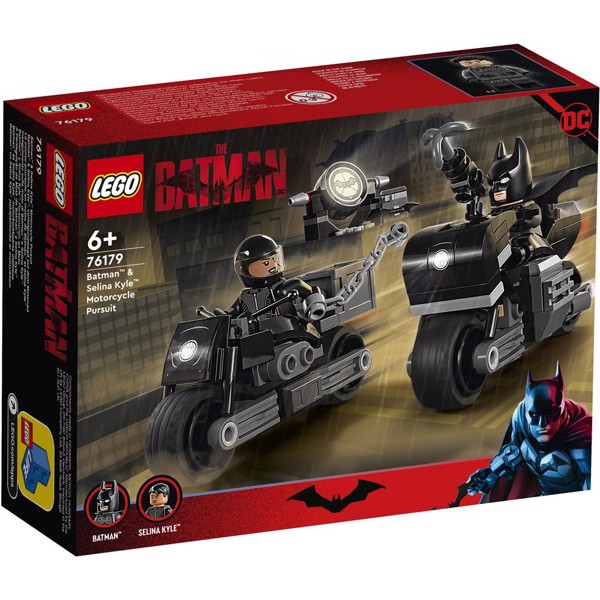 Image of Batman og Selina Kyles motorcykeljagt - 76179 - LEGO Super Heroes (76179)