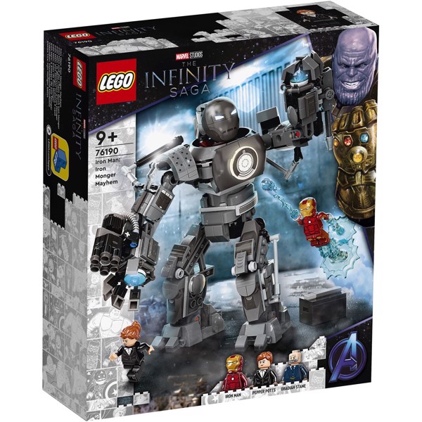 Image of Iron Man: Iron Mongers kaos - 76190 - LEGO Super Heroes (76190)