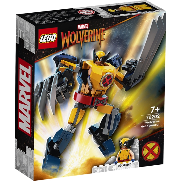 Image of Wolverines kamprobot - 76202 - LEGO Super Heroes (76202)