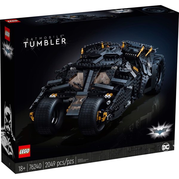 Image of Batmobile - Tumbler - 76240 - LEGO Super Heroes (76240)