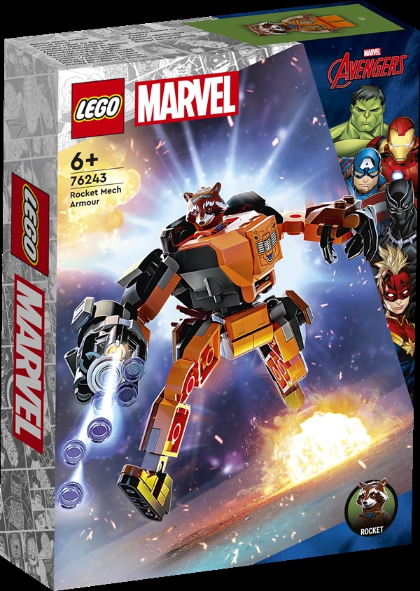 LEGO Super Heroes Rockets kamprobot - 76243 - LEGO Super Heroes