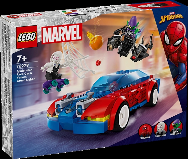 LEGO Super Heroes Spider-Mans racerbil og Venom Green Goblin - 76279 - LEGO Super Heroes