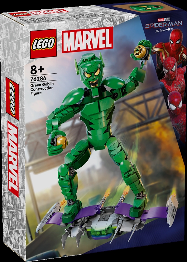 Billede af Byg selv-figur af Green Goblin - 76284 - LEGO Super Heroes hos Legen.dk