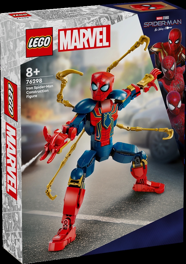 Billede af Byg selv-figur af Iron Spider-Man - 76298 - LEGO Super Heroes
