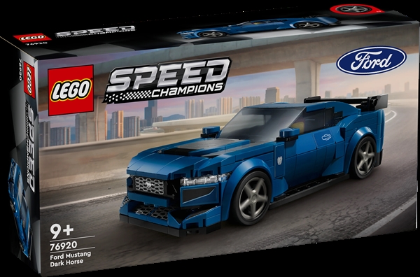 Billede af Ford Mustang Dark Horse-sportsvogn - 76920 - LEGO Speed Champions