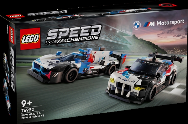 Billede af BMW M4 GT3 og BMW M Hybrid V8-racerbiler - 76922 - LEGO Speed Champions