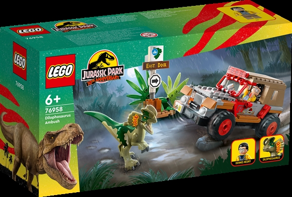 LEGO Jurassic World Dilophosaurus-baghold - 76958 - LEGO Jurassic World