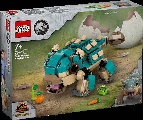 Køb LEGO Jurassic World Baby Bumpy: Ankylosaurus billigt på Legen.dk!