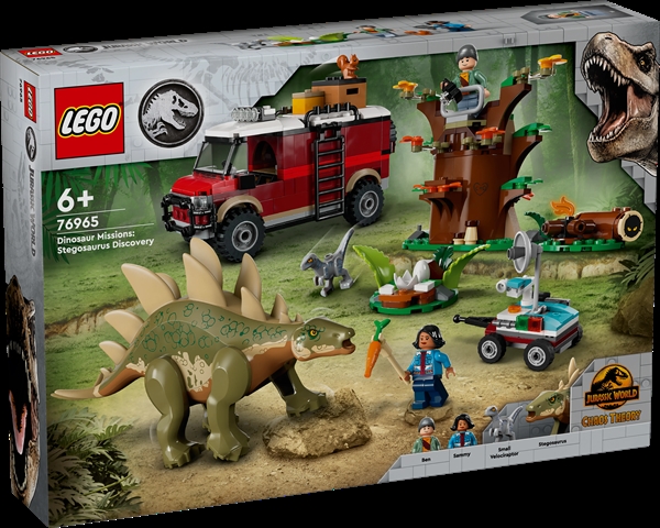 Køb LEGO Jurassic World Dinosaurmissioner: Stegosaurus-opdagelse billigt på Legen.dk!