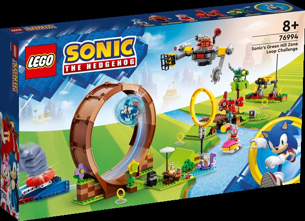 Image of Sonics Green Hill Zone loop-udfordring - 76994 - LEGO Sonic (76994)