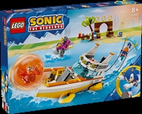 Køb LEGO Sonic Tails' actionbåd billigt på Legen.dk!