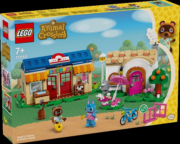 Køb LEGO Animal Crossing Nook\'s Cranny og Rosie med sit hus billigt på Legen.dk!