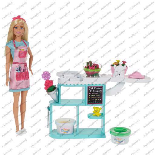 Barbie Dukke - Blomsterhandler