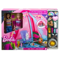 Barbie Camping Telt Dukker billigt på Legen.dk!