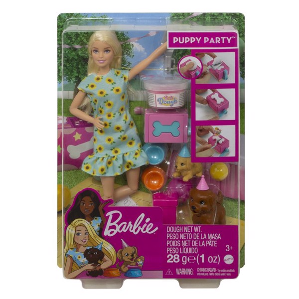 Image of Puppy Party - Blonde - Barbie (MAK-960-0903)