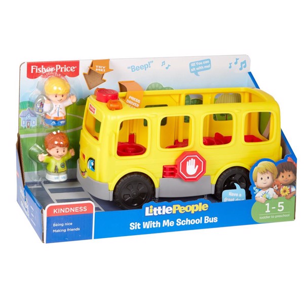 Image of LP Sit with Me School Bus - Fisher Price (MAK-972-1813)