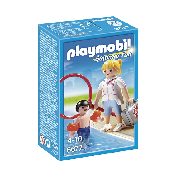 Playmobil Summerfun Bademester - PL6677 - PLAYMOBIL Summer Fun
