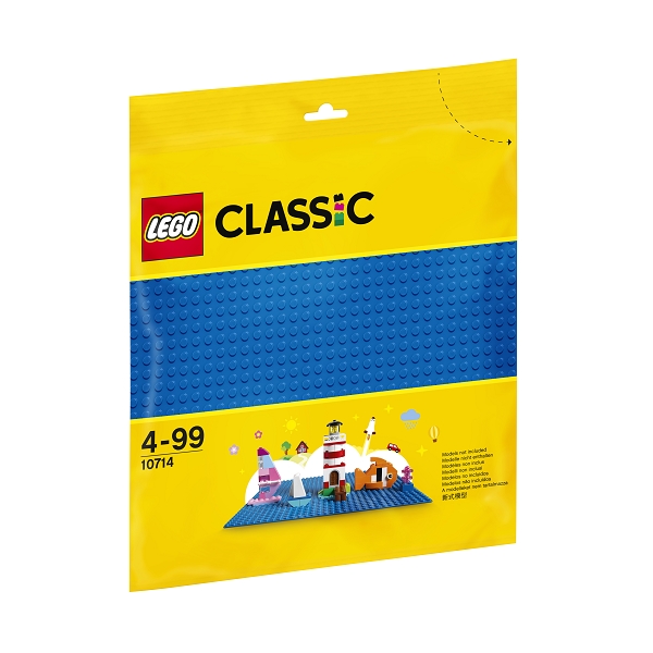 Image of Blå byggeplade - 10714 - LEGO Bricks & More (10714)