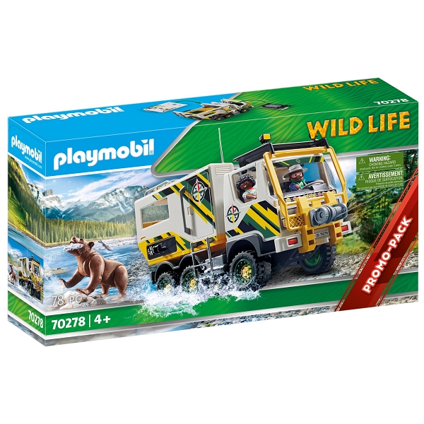 Playmobil Wild Life Ekspeditionstruck - PL70278 - PLAYMOBIL Wild Life