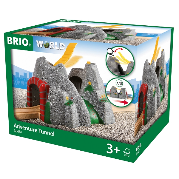Brio Eventyrtunnel med lyde - 33481 - BRIO