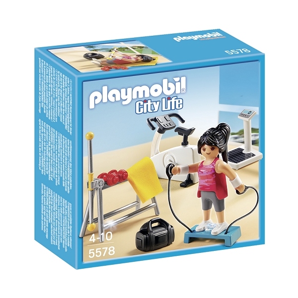 Image of Fitness rum - 5578- PLAYMOBIL City Life (PL5578)