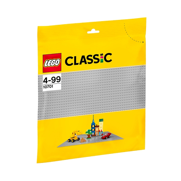 Image of Grå byggeplade - 10701 - LEGO Bricks &More (10701)