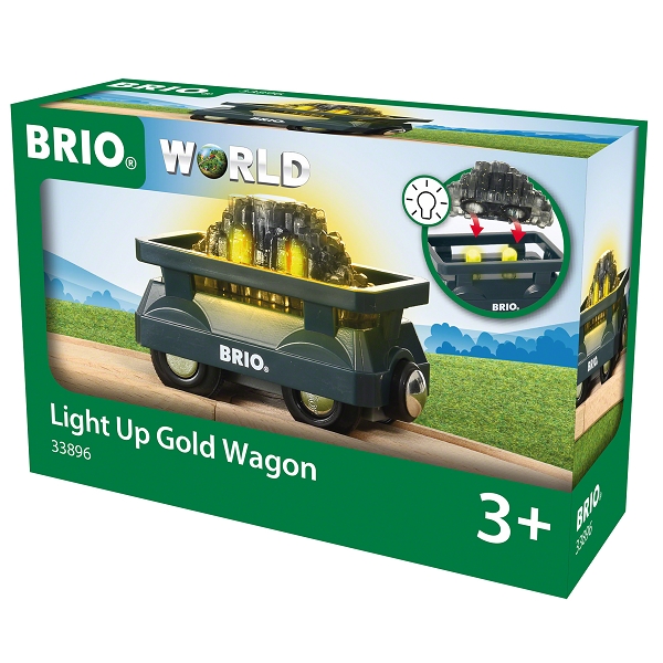 Brio Guldvogn med lys - BRIO