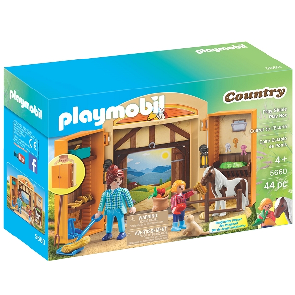 Image of Heste Legebox - PL5660 - PLAYMOBIL Country (PL5660)