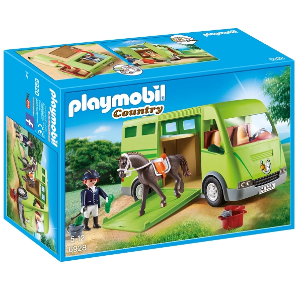 Image of Hestetransporter - PL6928 - PLAYMOBIL Country (PL6928)