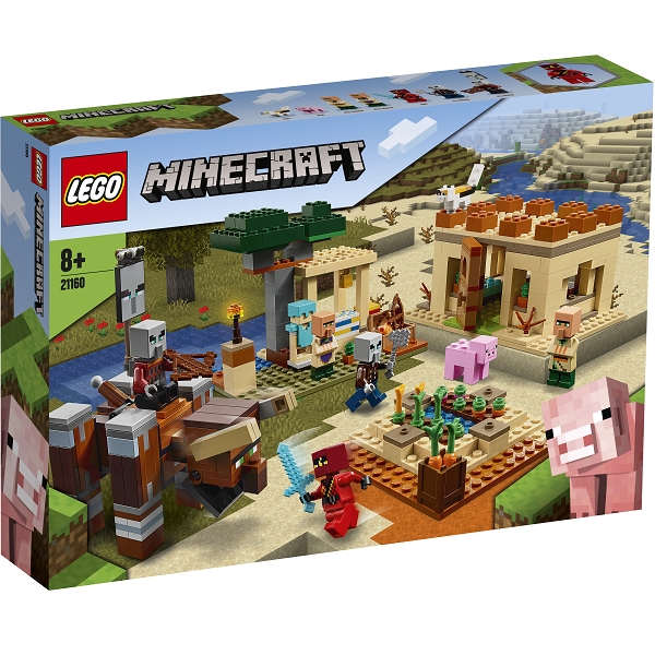 Image of Illager-angrebet - 21160 - LEGO Minecraft (21160)