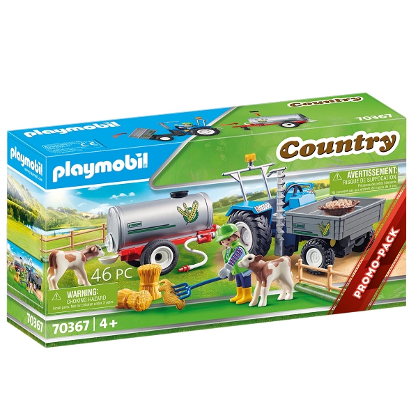 Playmobil Country Lasttraktor med vandtank - PL70367 - PLAYMOBIL Country