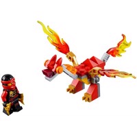 Køb LEGO Ninjago Kai\'s Mini Dragon Polybag på Legen.dk!